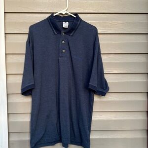 Columbia mens navy shortsleeve polo shirt